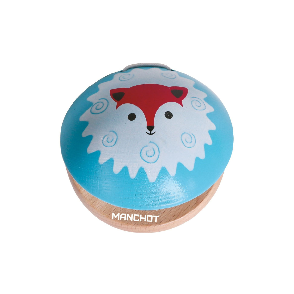 Wooden castanets - fun musical instrument for children