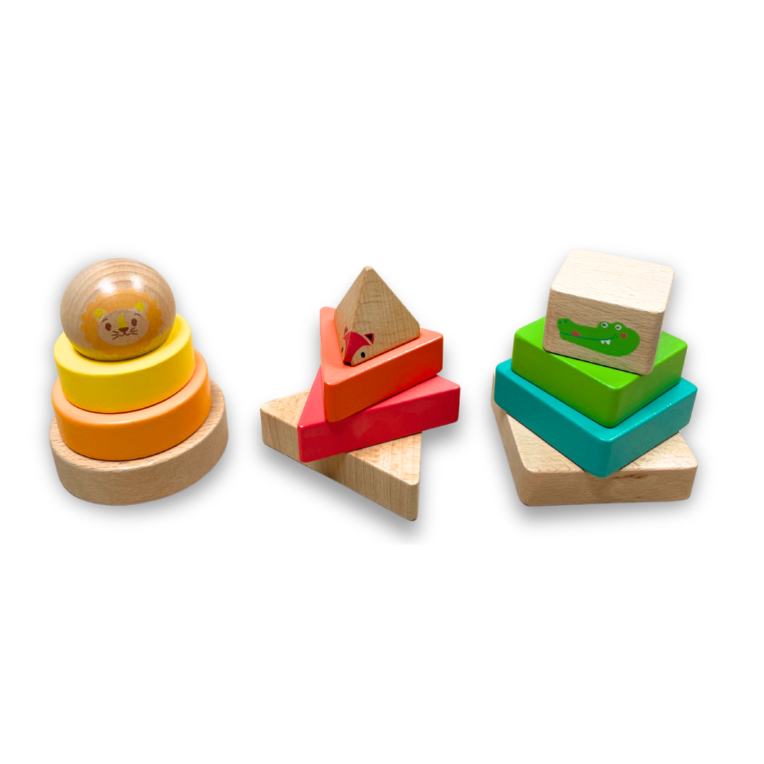 Animal Shape Sorting Toy - Montessori Educational Game - Ages 1+